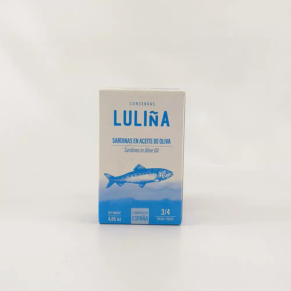 sardinas en aceite de oliva Luliña