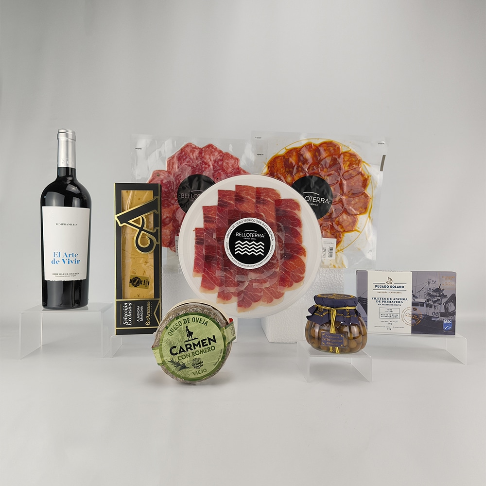 Comprar regalos de Navidad - Cesta Gourmet productos españoles