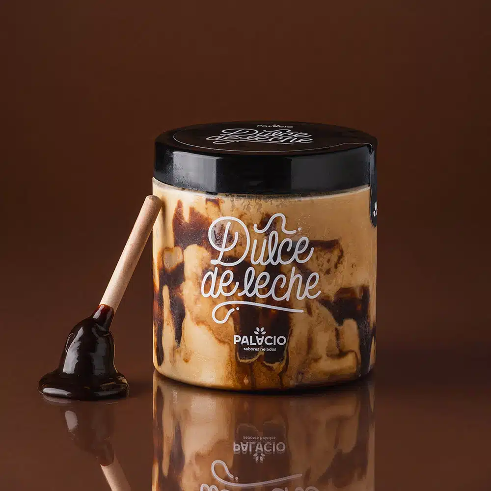 helado artesano dulce de leche