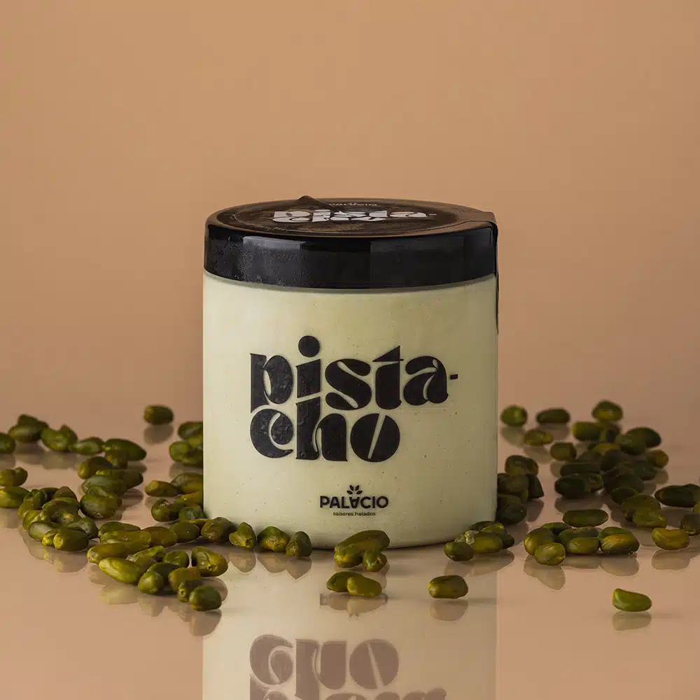 helado artesano de pistacho