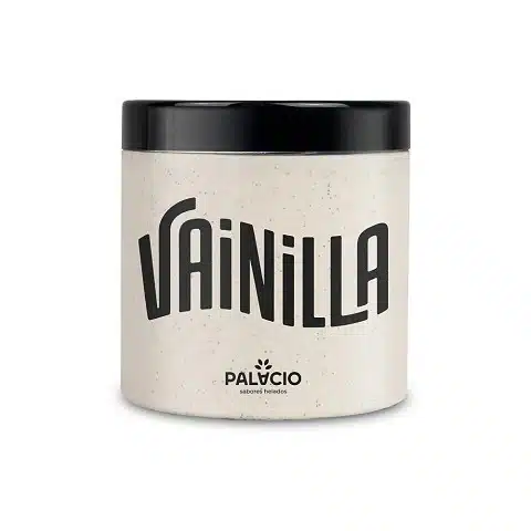 Helado artesano de Vainilla Palacio