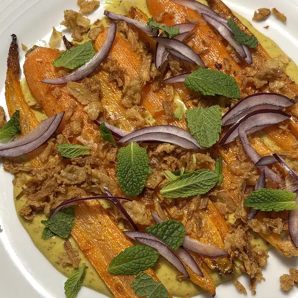Receta de Zanahoria asada con curry