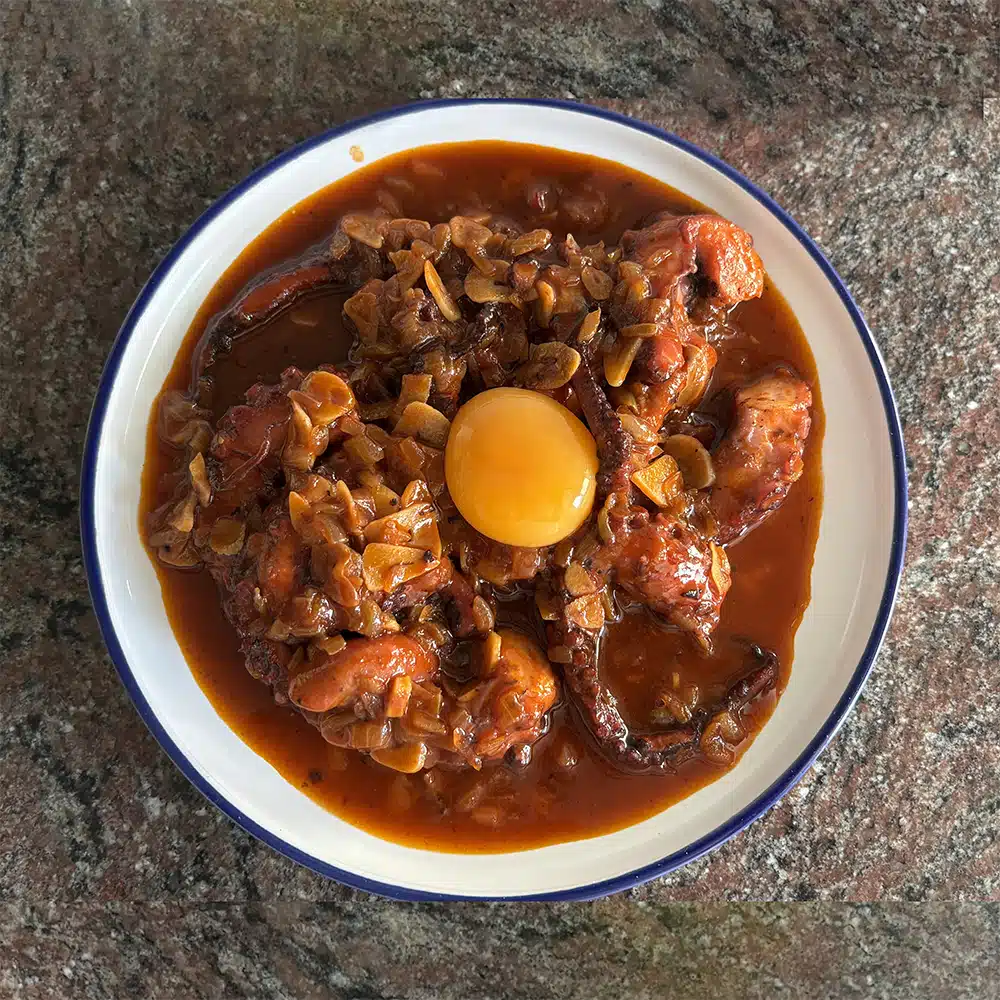 Guiso de Pulpo